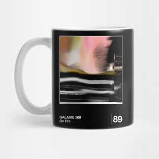 On Fire / Minimalist Style Graphic Design Mug